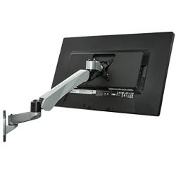 Mount-It! MI-35114S Height Adjustable, Articulating, Rotating, Tilting, and Swiveling 360 Degrees, Vesa 75mm and 100mm Compatible, Lcd, Plasma, Tv, Computer Monitor Flat Screen Wall Mount for Screen 27inches or Less and 19.8lbs or Less