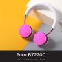 Puro Sound Labs BT2200 Volume Limited Kids’ Bluetooth Headphones – Safer Headphones for Kids – Studio-Grade Audio Quality & Noise Isolation – Gray