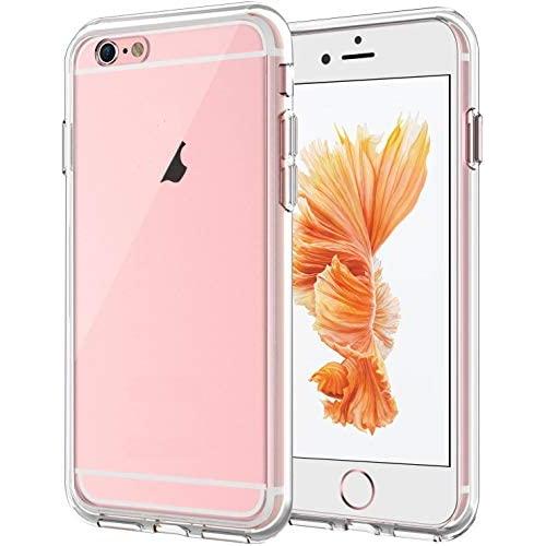 JETech Case Compatible with iPhone 6 Plus and iPhone 6s Plus 5.5-Inch, Shock-Absorption Bumper Cover, Anti-Scratch Clear Back (HD Clear)