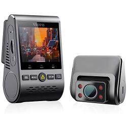 VIOFO A129 Duo IR Dual Dash Cam Taxi Front and Interior Camera Infrared Night Vision Full HD 1080P Wi-Fi Car Dash Camera, GPS Included, Buffered Parking Mode, Motion Detection, G-Sensor