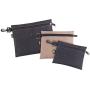 CLC Custom Leathercraft 1100 Multi-Purpose Clip-on Zippered Poly Bags, 3 Pack