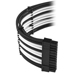 CableMod RT-Series ModMesh Classic Cable Kit for ASUS and Seasonic - Black / White [cm-RTS-CKIT-NKKW-R]