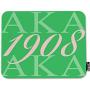 Mugod AKA 1908 Mouse Pad Also Known As Abbreviation Hip Hop Style Pink Green White Mouse Mat Non-Slip Rubber Base Mousepad for Computer Laptop PC Gaming Working Office & Home 9.5x7.9 Inch