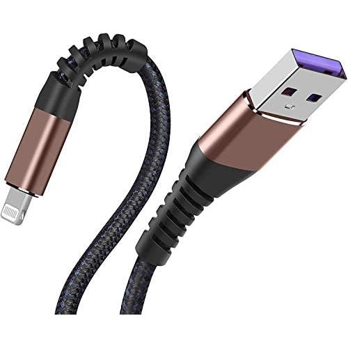 (2pack) iPhone Charger 3ft for Apple MFi Certified, Lightning Cable 3 feet Charging Cables, Fast iPhone USB Cord for iPhone 11/11Pro/11Max/ X/XS/XR/XS Max/8/7/6/5S/SE/iPad Mini Air (Brown)