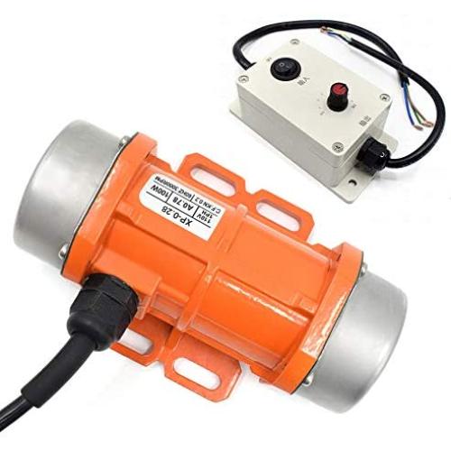 100W Concrete Vibrator Motor AC 110V Single Phase + AC Motor Speed Controller 110V / 220V Motor Governor