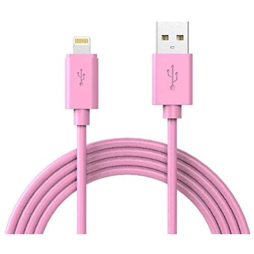 iPhone Charger MFi-Certified Lightning Cable - Made for iPhone X / 8/8 Plus / 7/7 Plus / 6/6 Plus / 5S (6FT Pink)