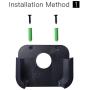 TV Mount Compatible with Apple TV 4th and 4K 5th Generation, Auswaur Wall Mount Bracket Holder Compatible with Apple TV 4th and 4K 5th Gen with Black Silicone Siri Remote Protective Case Cover