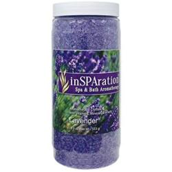 InSPAration 7463 Lavender Crystals-Epsom Salts, 19 oz, Purple