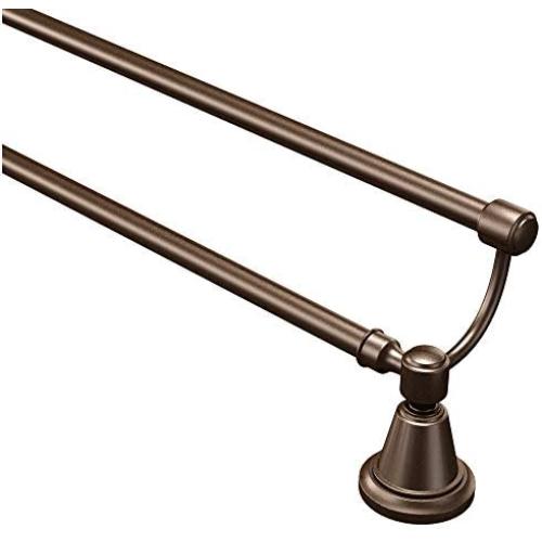 Moen DN3622ORB Inspirations 24-Inch Double Towel Bar, Oil Rubbed Bronze