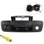Omotor for Dodge Ram 1500 2009 2010 2011 2012 2014 2015 2016 2017 Black Tailgate Backup Reverse Handle with Camera