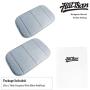 2 Pack Portable Computer Elbow Wrist Pad, Hatisan Premium Memory Cotton Desktop Keyboard Arm Rest Support Mat for Office Home Laptops - More Comfort & Less Strain(7.9 x 11.8 Inch) (Gray)