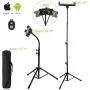 Ipad Tripod Stand,Gooseneck 67-inch Floor Stand for Tablet,Fit for iPhone 11/11Pro Max/7/8/X/Xs Max, IPad 12.9-Inch IPad Pro/11-Inch iPad Pro/IPad 6/Mini 5/Air 3/& More, and a Remote Control as Gift
