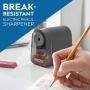 X-ACTO Pencil Sharpener | Mighty Mite Electric Pencil Sharpener, With Pencil Saver, SafeStart Motor, Black, 1 Count