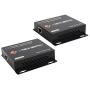 J-Tech Digital ProAV HDMI Extender Over Single Cat5e/6 Cable TCP/IP 1080p IR Remote - Up to 400 [TX + RX]