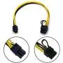 Endlesss 6 Pin Male to 8 Pin (6+2) Male PCIe Adapter Power Cable PCI Express Extension Cable 12.5 Inches (6 Pack) Endlesss 6 Pin Male to 8 Pin (6+2) Male PCIe Adapter Power Cable PCI Express Extension Cable 12.5 Inches (6 Pack)