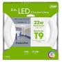 Feit Electric FC8/840/LED 22W Equivalent 1400 Lumen Non Dimmable T9 Linear 8 Inch Circular LED Light Bulb 4000K 4PIN, 8.25''D, 4100K (Cool White)
