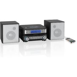 GPX HC221B Compact CD Player Stereo Home Music System with AM/ FM Tuner Black/Silver