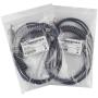 Partshe 2-Pack LS2208 RS232 Serial Cable for Symbol Barcode Scanner LS2208 LS1203 LS2208 LS 4208 LS4278 LS7708 LS9208 RJ45 to DB9 Cable 9ft CBA-R02-C09PAR