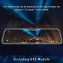 WOLFBOX 12'' 2.5K Mirror Dash Cam with Full Touch Screen, Front and Rear Dual Dash Camera for Cars, Waterproof Backup Camera Rear View Mirror Camera, Sony Sensor, Night Vision, Parking Assistance, GPS