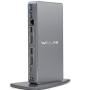 WAVLINK USB C Universal Laptop Docking Station, Dual 4K@60Hz Display & 5K Single Video Display for Laptop and PCs (2x4K@60Hz HDMI, 2x 4K@60Hz Display Port, Gigabit Ethernet, 6 USB 3.0, Audio)
