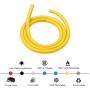 BNTECHGO 14 Gauge Silicone Wire Spool 40 ft Yellow Flexible 14 AWG Stranded Tinned Copper Wire