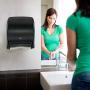 Tork 86ECO Hand Towel Roll Dispenser, Electronic, Touch-Free, 14.39'' Height x 11.78'' Width x 9.12'' Depth, Smoke (Case of 1 Dispenser) Can be used with Tork RB351, RB8002, RK350A