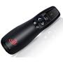 Red Star Tec Wireless Powerpoint and Keynote Presentation Remote Clicker PR-819 (Black, 1 Pack)