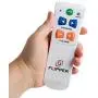 Flipper Big Button TV Remote for Elderly - Universal Simple to Read, Proprietary Favorite Channels, Supports IR TVs, Cable, Satellite & Soundbars -