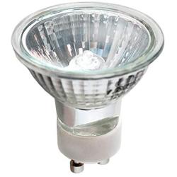 ETOPLIGHTING 4 Pack 50W GU10 Halogen Compact Size High Efficiency Flood Light Bulb 50 Watts 120V, Bright Output Soft White, Glass Cover & Dimmable, Warm White for Indoor and Outdoor, APL2185