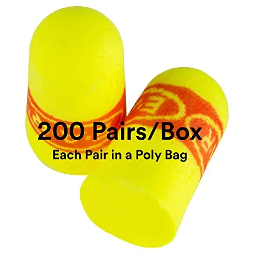 3M Ear Plugs, 200 Pairs/Box, E-A-Rsoft SuperFit 312-1256, Uncorded, Disposable, Foam, NRR 33, Drilling, Grinding, Machining, Sawing, Sanding, Welding, 1 Pair/Poly Bag 3M Ear Plugs, 200 Pairs/Box, E-A-Rsoft SuperFit 312-1256, Uncorded, Disposable, Foam, NRR 33, Drilling, Grinding, Machining, Sawing, Sanding, Welding, 1 Pair/Poly Bag