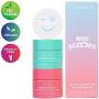 I DEW CARE Mini Scoops Wash Off Face Mask Skin Care Trio + Black Cat Spa and Makeup Headband + Soft Silicone Face Mask Brush Bundle