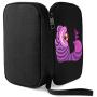 Hxuedan Cheshire Cat The Data Cable Storage Bag is A Portable and Independent Design SuitableVFor Travelers to Place The Data Cable, Earphone and Electronic Product Data Cable Storage Bag