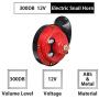 【2 Pack】 300DB Super Loud Train Horn for Truck Train Boat Car Air Electric Snail Single Horn, 12v Waterproof Double Horn Raging Sound Raging Sound for Car Motorcycle