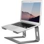 Orionstar Laptop Stand Portable Aluminum Laptop Riser Compatible with Apple Mac MacBook Air Pro 10 to 15.6 Inch Notebook Computer, Detachable Ergonomic Elevator Holder, Space Grey