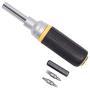 Ratcheting Screwdriver & Nut Driver, Multi-Bit, Cushion Grip Handle Klein Tools 32558