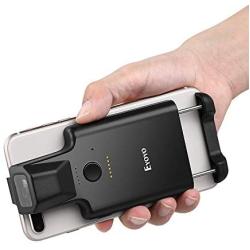 Eyoyo 2D Bluetooth Barcode Scanner, Portable Back Clip Wireless 1D 2D QR Barcode Reader PDF417 Data Matrix Code Image Scanning Compatible with iPhone, Android, iOS