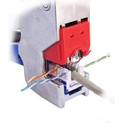 Kwikjack CAT5E Data Jack - 25 Piece Pack - White (10605K25-WH) by Dynacom