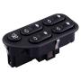 IDIYA New Auto Replacement Part # 7S6514529AA 7S65-14529-AA 4L5514529AA Electric Window Power Control Switch Button 4 Way 8+3 Pin Driver Side for Ranger Fiesta Ecosport 2004-2008 (1 Pack)