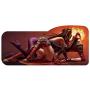 Gaming Mouse Pad Professional Curved Extended Size Large Computer Laptop Keyboard Desk Mat Waterproof Mousepad with Stitched Edges Anti Slip Rubber Base for School Office Home (Chandra and Liliana)