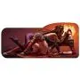 Gaming Mouse Pad Professional Curved Extended Size Large Computer Laptop Keyboard Desk Mat Waterproof Mousepad with Stitched Edges Anti Slip Rubber Base for School Office Home (Chandra and Liliana)