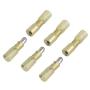 PONFY 100PCS Heat Shrink Bullet Connectors, Heat Shrink Female & Male Connectors Bullet Terminals, Insulated Waterproof Marine Crimp Automotive Connectors Wire Splice Connectors Kits
