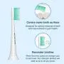 Brushmo Replacement Toothbrush Heads Compatible with Sonicare Electric Toothbrush, 8 Pack