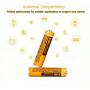 8PCS NI-MH AAA Rechargeable Battery 1.2V 550mAh for Panasonic Cordless Phone HHR-55AAABU Replacement Battery