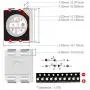 Chanzon 100 pcs 3528 (1210) SMD RGB Multicolor LED Diode Lights Chips (Red Green Blue Tricolor Common Anode PLCC 4 pin DC 20mA/Color) Lighting Bulb Lamps Electronics Components Light Emitting Diodes Chanzon 100 pcs 3528 (1210) SMD RGB Multicolor LED Diode Lights Chips (Red Green Blue Tricolor Common Anode PLCC 4 pin DC 20mA/Color) Lighting Bulb Lamps Electronics Components Light Emitting Diodes