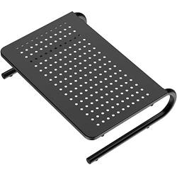 Monitor Stand Riser with Vented Metal for Computer, Laptop, iMac, PC, Printer, Notebook and All Flat Screen Display, PUTORSEN 14.5 Desktop Ergonomic Platform with Non-Skid Rubber 4 Inch Height