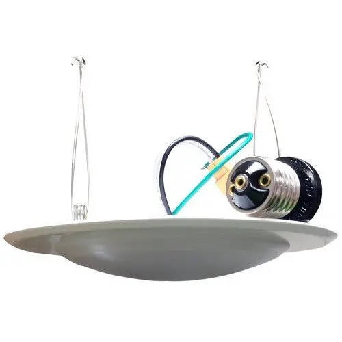 Morris Products Surface LED Recessed Lighting Retrofit Kit – for Recessed Downlighting, Alternative to Incandescent Lights – Energy Efficient, Dimmable, DOB Technology – 4000K, 14.5 Watts, 6”