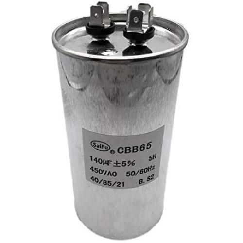 ALLMOST CBB65A Run Capacitor 450V 250VAC 250V AC 140uF 140 uF 140MFD SH P1 50/60Hz UL Listed