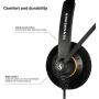 Sennheiser SC 30 USB ML (504546) - Single-Sided Business Headset | For Skype for Business | with HD Sound, Noise-Cancelling Microphone, & USB Connector (Black)
