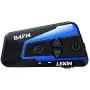 LEXIN 1pc LX-B4FM Motorcycle Intercom, Universal Helmet Communication System up to 4 Riders, Waterproof Motorcycle Bluetooth Headset with 1600m Range for Snowmobile Off-Road
