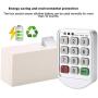 Electronic Lock, ABS Plastic Panel Intelligent Password Keypad Digital Electronic Cabinet Door Combination Lock